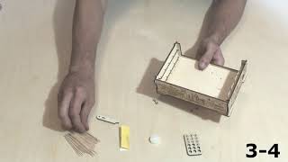 Видеоинструкция по сборке Гондолы-шкатулки Wood Trick