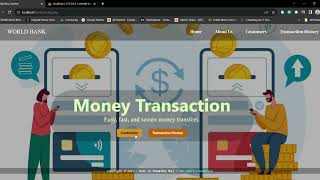 Basic Banking System | Web Development | The Spark Foundation