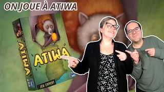 { Règles Et Partie } ON JOUE À ATIWA | Jeu De Société | Lookout Games