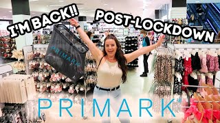 PRIMARK SHOP WITH ME REOPENING DAY!