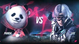 TEKKEN 8 2025 Panda Vs Lee Chaolan