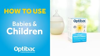 How To Use - Babies \u0026 Children Friendly Bacteria Sachets