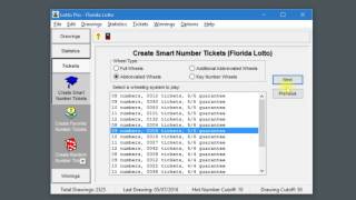 Lotto Pro Tutorial # 1 - Creating Your Lottery Tickets