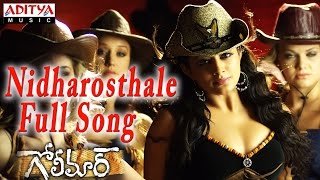 Nidharosthale Full Song ll Golimaar Movie ll Gopichand, Priyamani