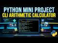 Build a Python CLI Calculator in 5 minutes | Beginner Python Project 🔥