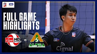 ALPHA INSURANCE vs CIGNAL | FULL GAME HIGHLIGHTS | 2025 SPIKERS’ TURF OPEN CONFERENCE | FEB 21, 2025