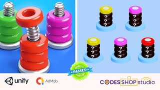Nuts Bolts Sort Puzzle
