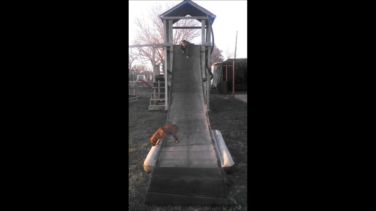 Homemade Slide Youtube