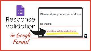 Easily Control Answers with Response Validation in Google Forms