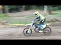 tips for new riders on a muddy and slippery motocross track