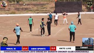 SEMI FINAL ABHI SPORTS VS NERAL XI //AT//CHINCHAVALI CHASHAK 2019