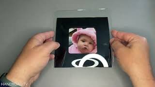 Looking to hide you Ring or Blink Camera? You can hide a camera or anything else in this photo frame