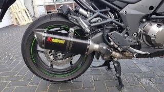 akrapovic slip-on exhaust kawasaki versys 1000