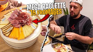 Mega raclette à la maison ! (on goûte 15 variétés de fromages à raclette différentes)