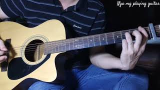 ဟန်ထွန်း-ရှိနေမယ် guitar tutorial