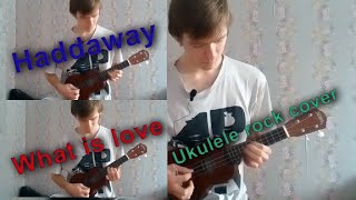 Haddaway - What is love (ukulele rock cover)