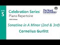 Sonatina in A Minor (2nd & 3rd), op 214 no 4 by Gurlitt (RCM Level 5 List B - 2015 Piano Repertoire)