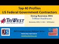 Top 40 Federal Contractors - PROFILE #10 - Triwest Healthcare Alliance