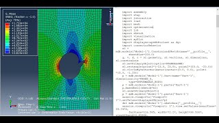 #abaqus scripting - how to change crack angle with file script