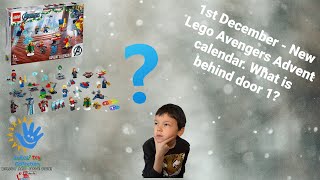 ***Spoiler*** Lego Marvel The Avengers advent calendar 1 December - 76196