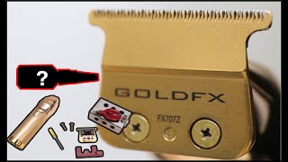 Babyliss Gold FX Trimmer How To Zero Gap + *Secret* #GoldFx