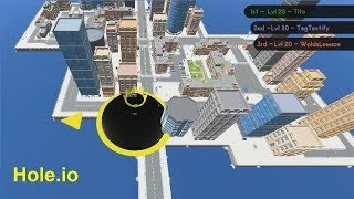 Hole.io Big Hole - Map Control