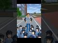 Pranking the police in the wrong queue #shorts #sakuraschoolsimulator #sakuragame #mobilegame