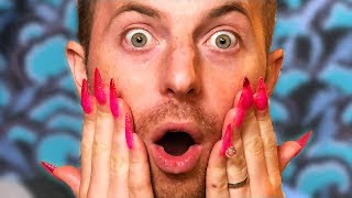 The Try Guys Get Nail Extensions