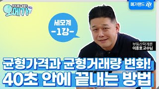 [오메가] 5분만 메가랜드랑 l ‘세’상에 ‘모’든 학개론 ‘계’산문제! 33회 계산문제 분석, 수요공급론! 40초 안에 끝내는 초간단 풀이 l 학개론 이종호