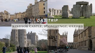 Day Trip to Windsor Castle, Stonehenge, & Oxford | London Travel Vlog