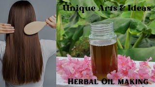 Natural Herbal Hair Oil | Herbal Coconut Oil | Remedy for Hairfall |இயற்கை மூலிகை எண்ணெய் #hairfall