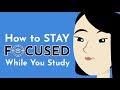 How to Stay Focused While Studying | Medical School Secrets