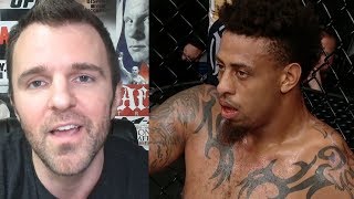 REACTION: Former NFL star Greg Hardy LOSES his UFC debut by DQ