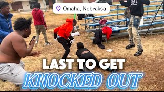 LAST TO GET KNOCKED OUT OMAHA NE !!GONE WRONG*