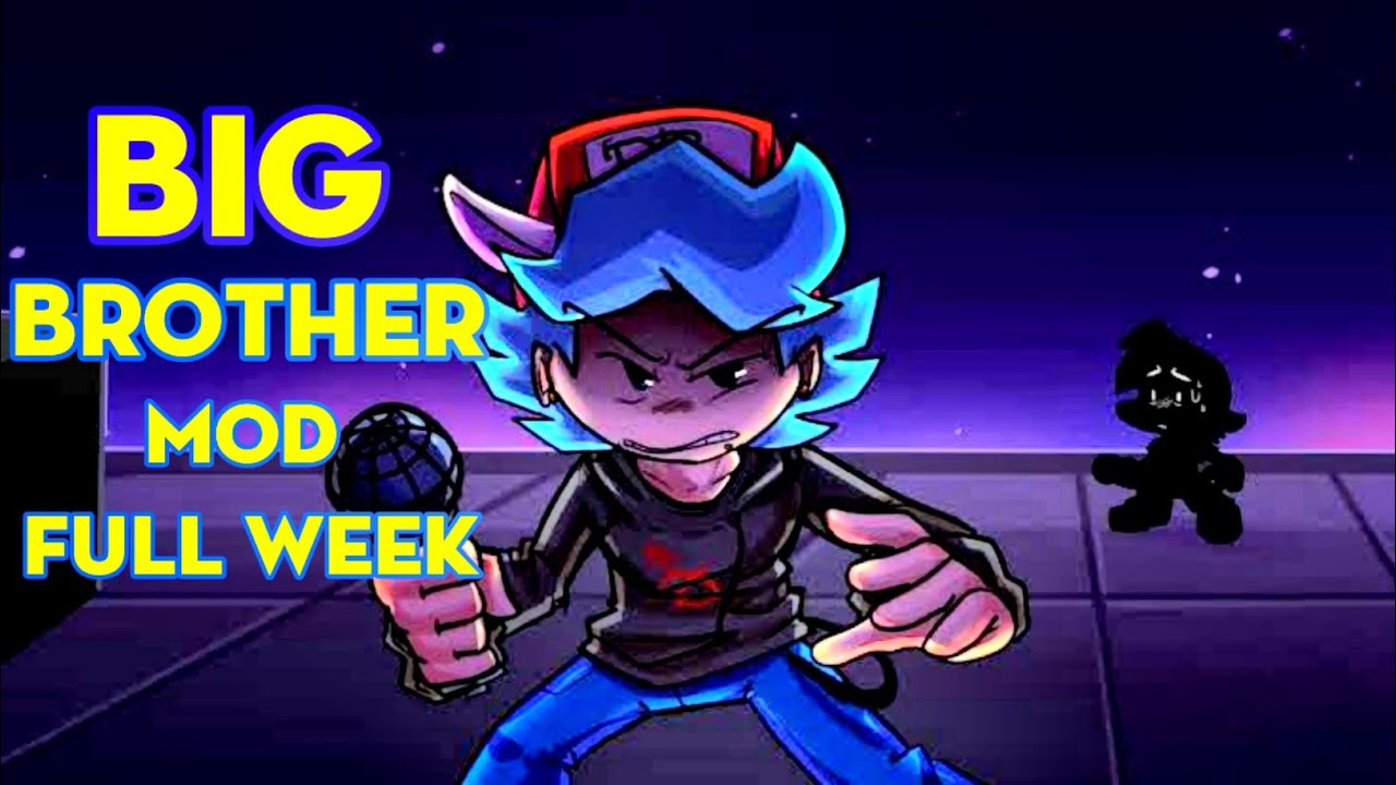 Friday Night Funkin Vs Big Brother Full Week Cutscenes Ending