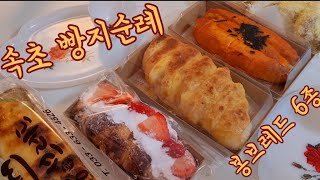 속초빵지순례,봉브레드,마늘바게트,명란바게트 등 6종 시식해보기❤