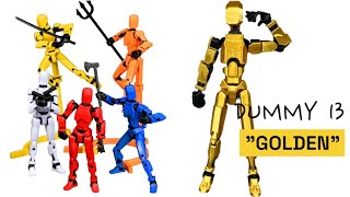 GOLDEN | DUMMY 13 | T13 | T13 ACTION FIGURE |#dummy13 #t13