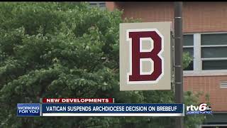 Vatican suspends Archdiocese decision on Brebeuf