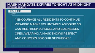 Hawkins Co. Mayor: County-wide mask mandate expired as of midnight Sept. 29