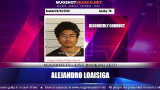 Mugshot TV - Live Arrest Booking Video Stream