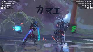 SCLASH SAMURAI DUEL  GAMEPLAY - MASKED RONIN  Vs. IZANAGI (HARD MODE)