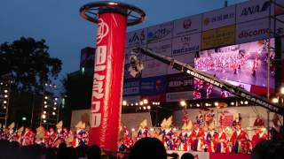 [4K]2017 第64回 高知よさこい祭り 前夜祭 十人十彩(第64回よさこい大賞)