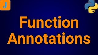 Python Function Annotations