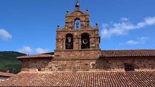 Valgañon, toque de fiesta mayor con sermon. Bells Sinos Glocken Cloches campanas