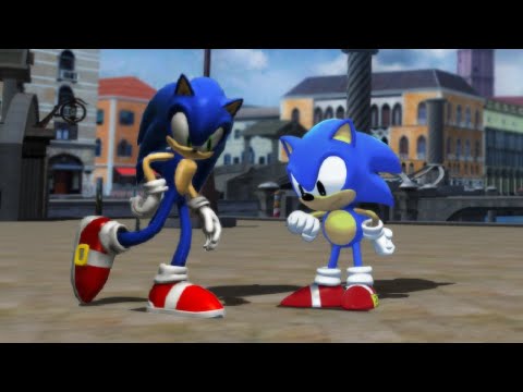 Classic Sonic In Sonic 06 Youtube