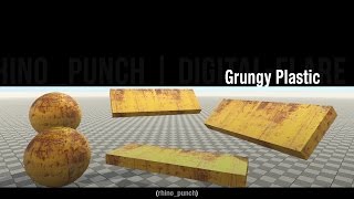 PBR Workflow in CryEngine - Grunge Plastic