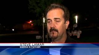 Candle light vigil for Sierra Lamar in Morgan Hill