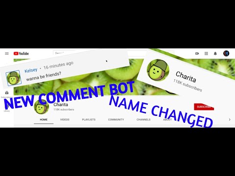New Comment Bot On Youtube Youtube