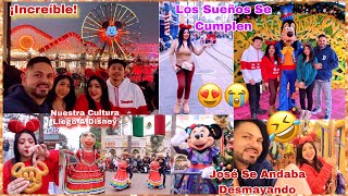 ¡Increíble! Les Muestro Lo Hermoso Que Es😭💞Un Sueño-México 🇲🇽Llegó Hasta Disney California Adventure