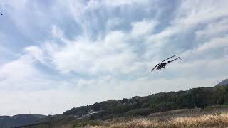 ラジコンヘリ　REX470LT H1 テストフライトTest flight